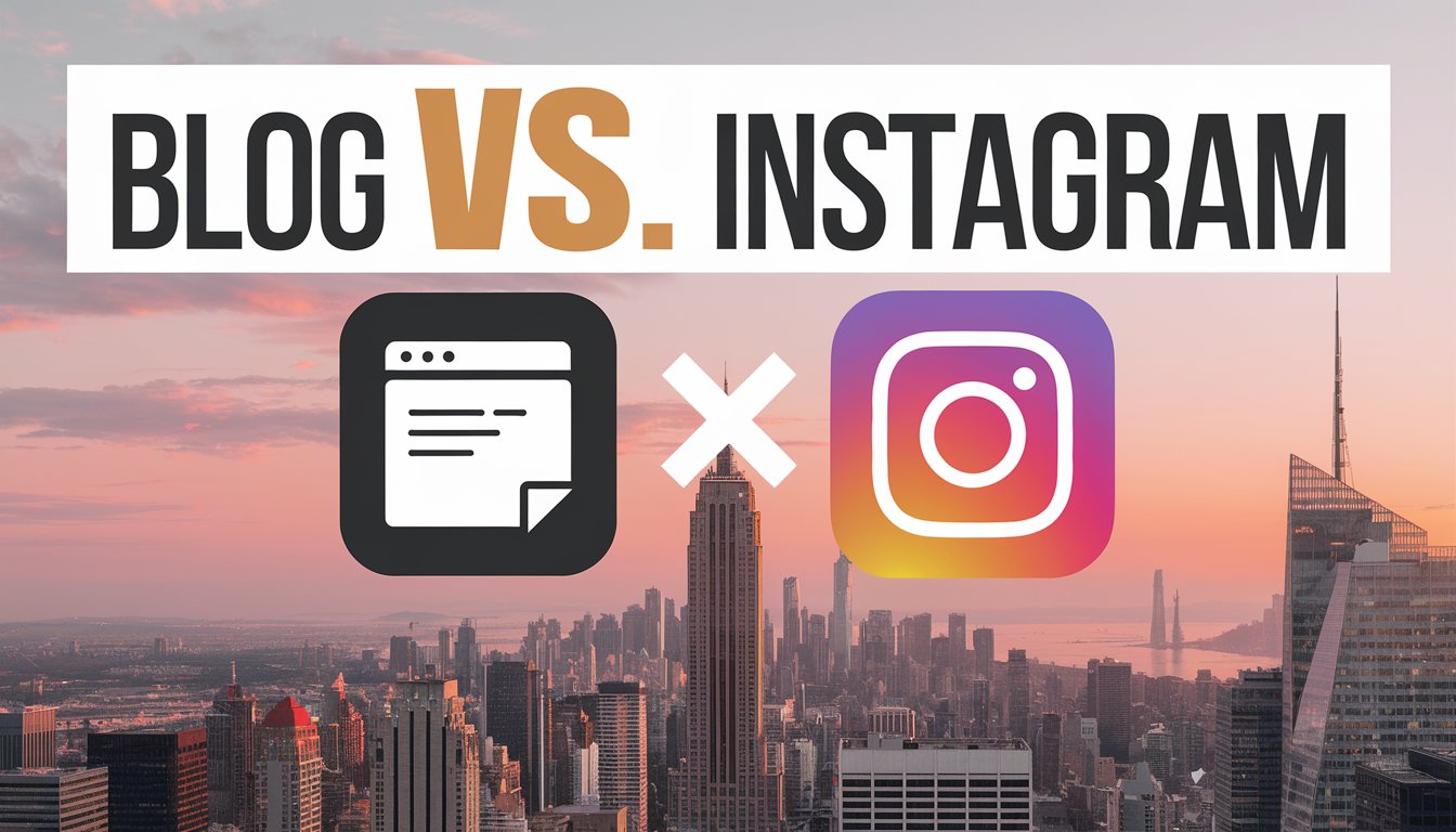 Blog vs. Instagram