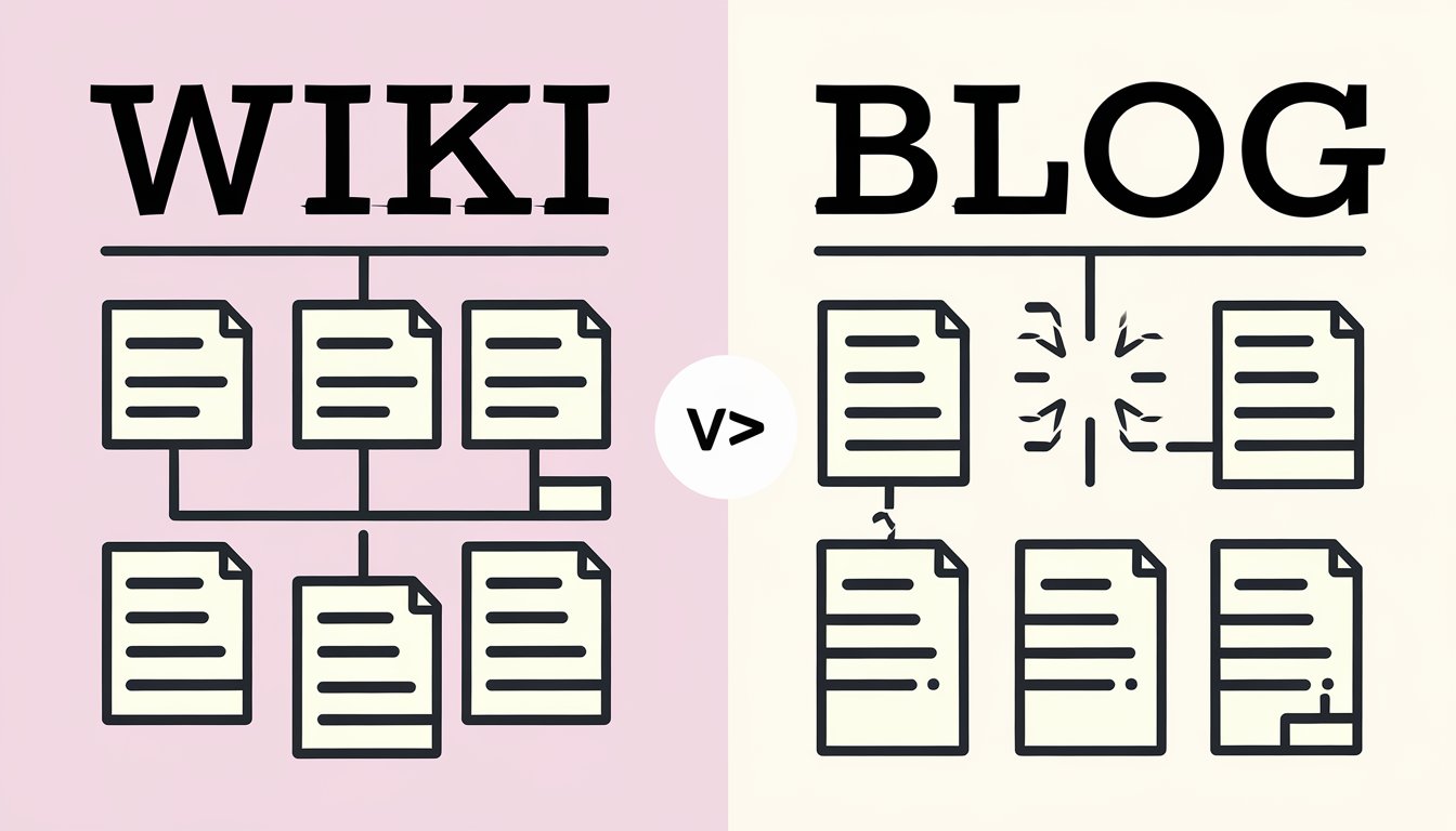 Difference Between a Wiki and a Blog