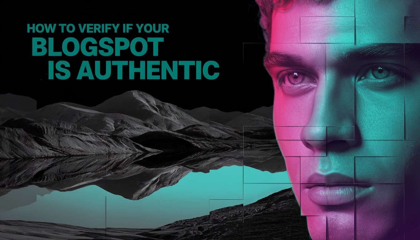 How to Verify if Your Blogspot Blog is Authentic